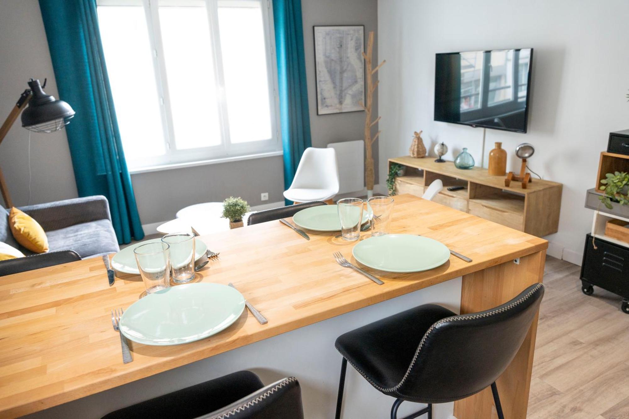 Charmant Appartement 4 Personnes En Centre-Ville Caen Exteriör bild