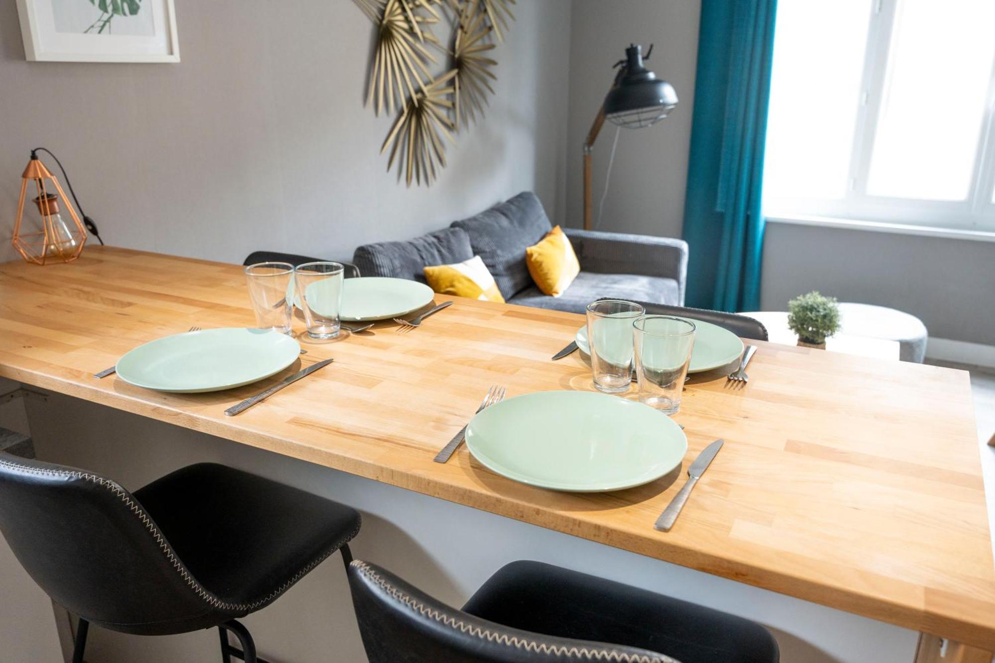 Charmant Appartement 4 Personnes En Centre-Ville Caen Exteriör bild